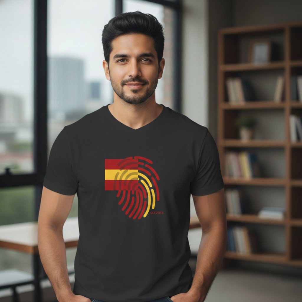 TVK's “Go Vote” V-Neck T-Shirt