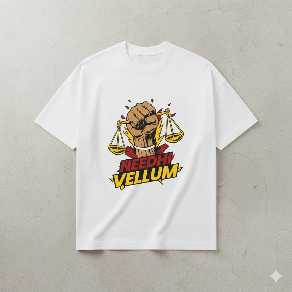 Needhi Vellum Premium Oversized Tshirt