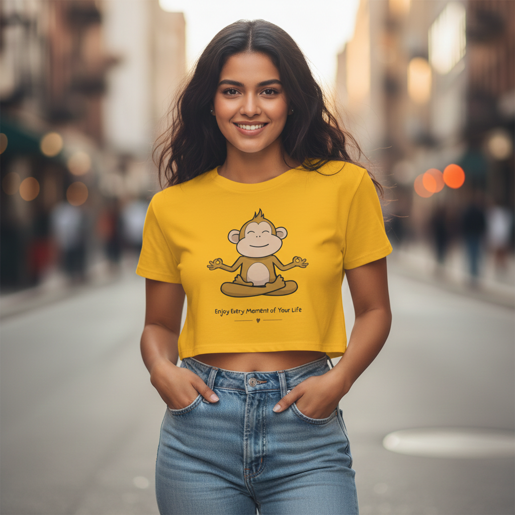Women’s Mindfulness Crop Top