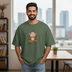 Find Your Calm. Wear the Reminder - Premium Oversized T-Shirt