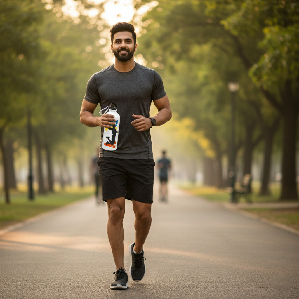 Rise & Dunk Sports Water Bottle – Fuel Your Game