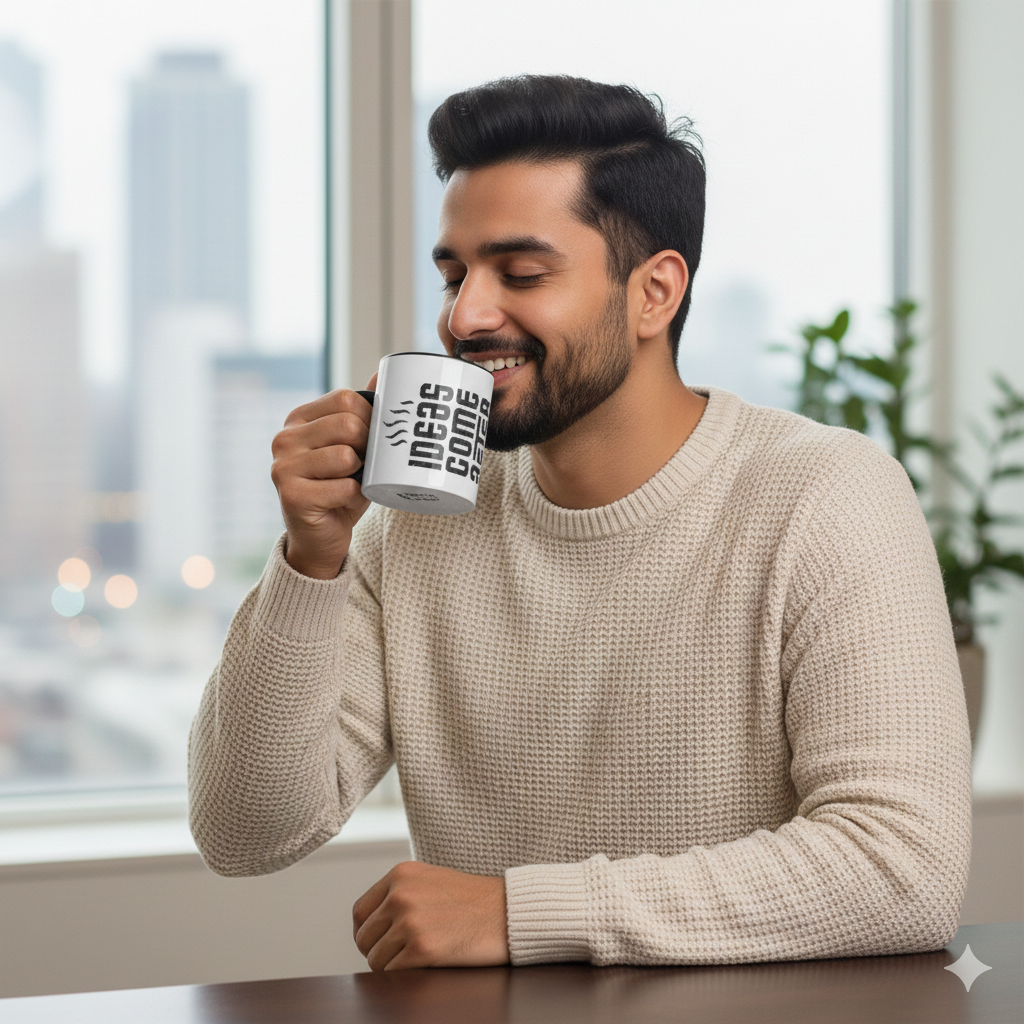 Ideas Brew Coffee Mug – Fuel Creativity with Every Sip