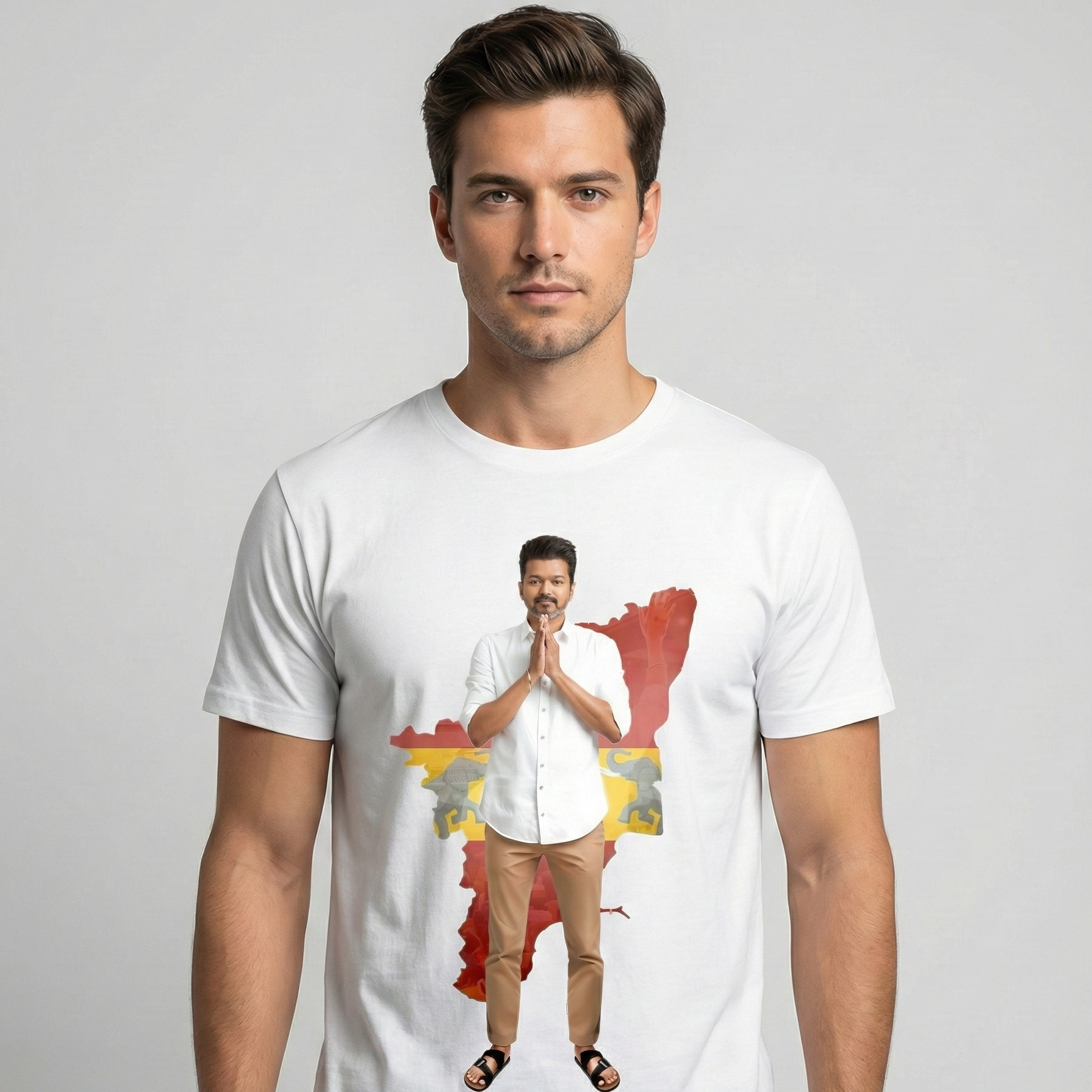 Namma Thalapathy Tribute T-Shirt – Iconic Tamil Leader Design