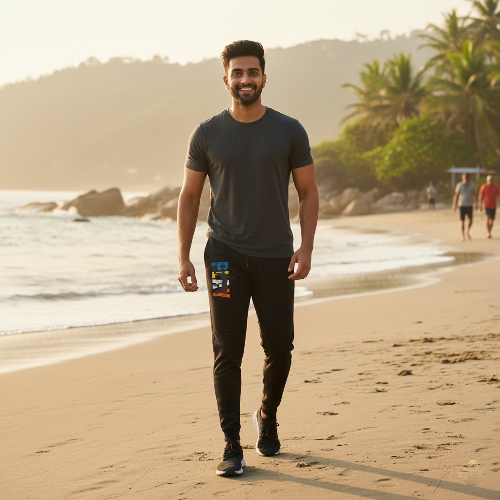 Basketball Graphic Joggers – Performance Meets Street Style